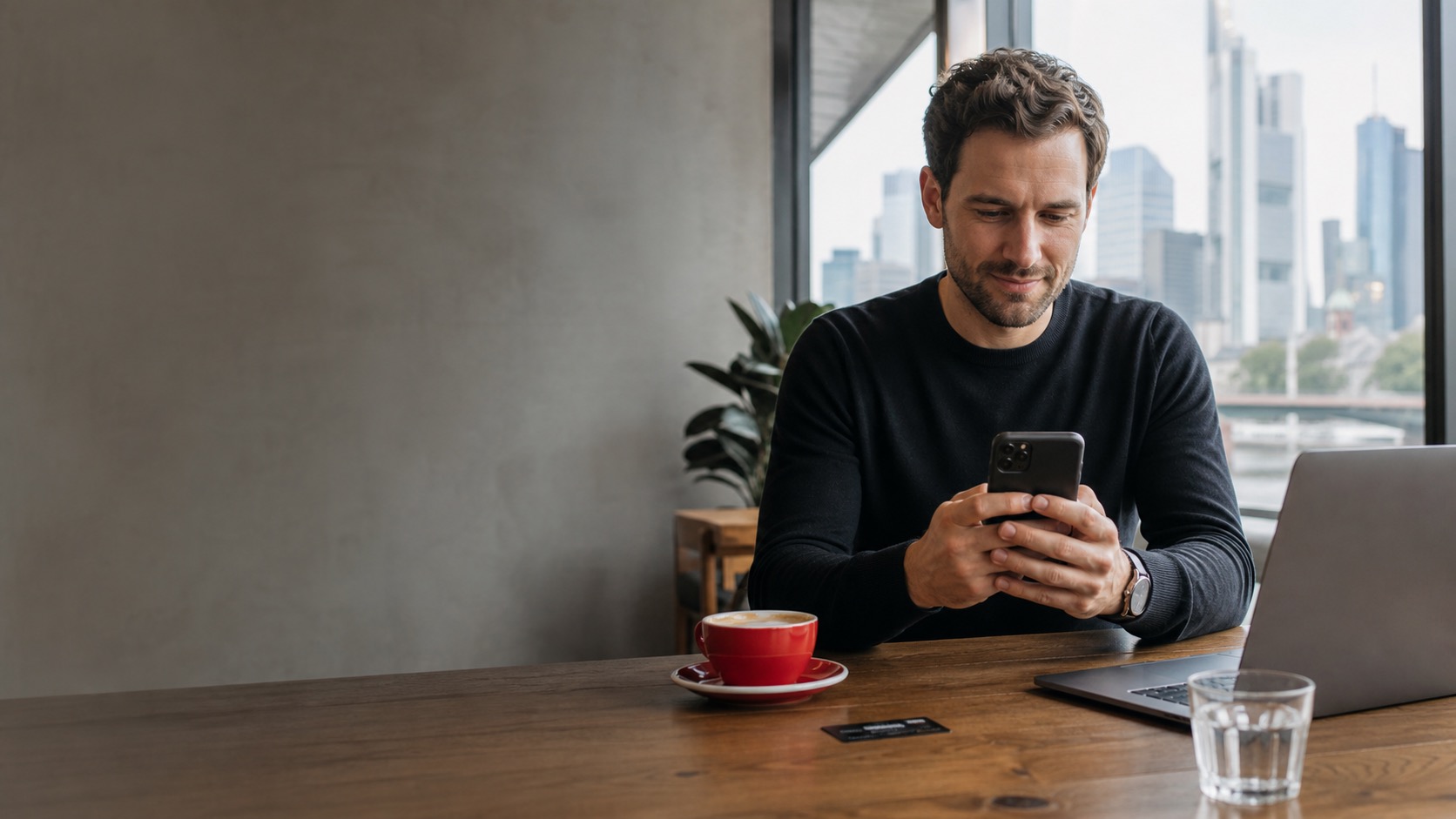 Deutscher Nutzer prüft RedotPay App, Karte und Gebühren im Alltag
